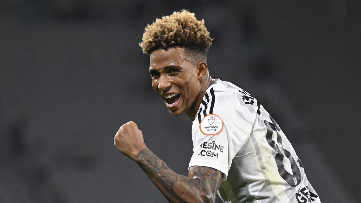 Gedson Fernandes'ten Beikta'a mjde