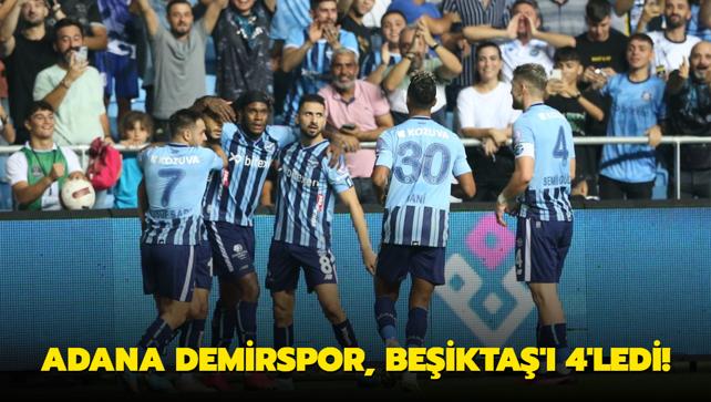 Ma Sonucu: Adana Demirspor 4-2 Beikta