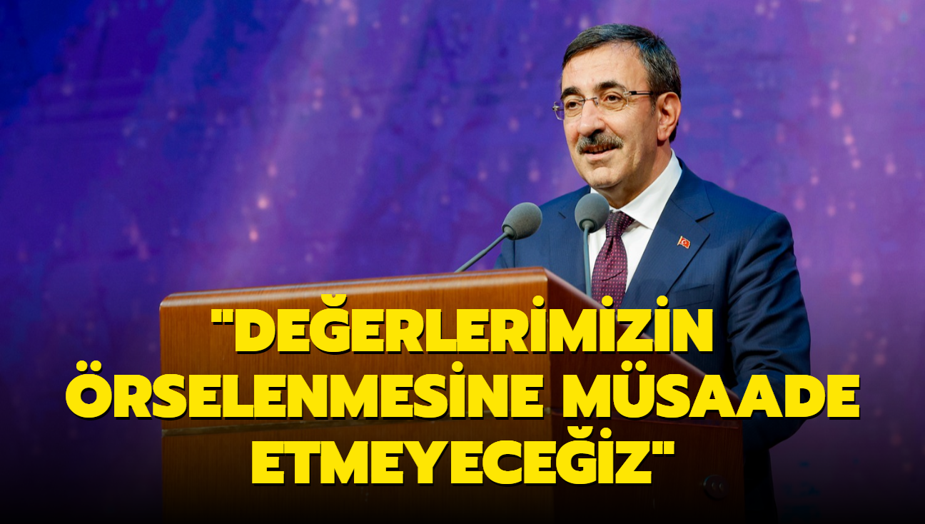 Cumhurbakan Yardmcs Ylmaz: Deerlerimizin rselenmesine msaade etmeyeceiz