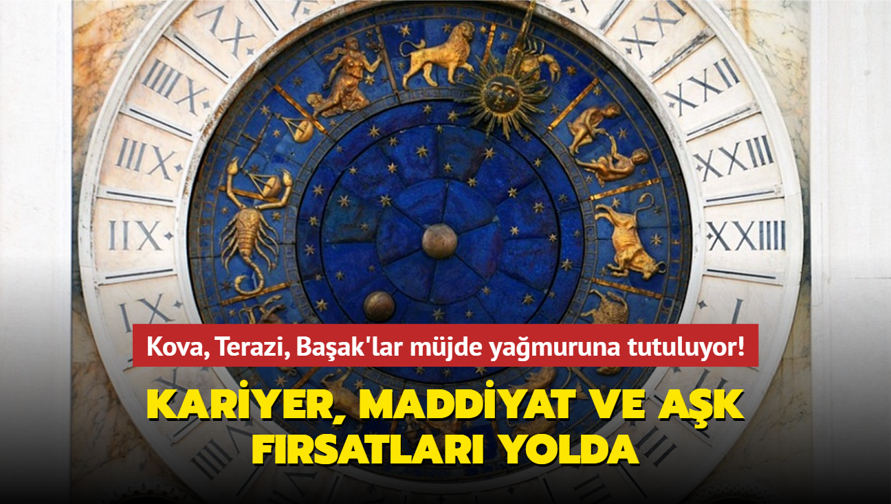 Kova, Terazi, Baak'lar mjde yamuruna tutuluyor! Kariyer, maddiyat ve ak frsatlar yolda! kizler ilerinde ses getiriyor