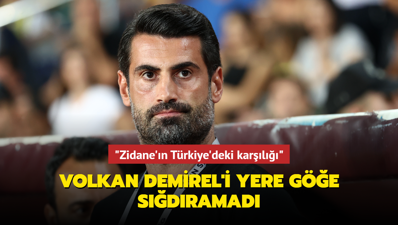 Volkan Demirel'i yere ge sdramad! "Zidane'n Trkiye'deki karl"