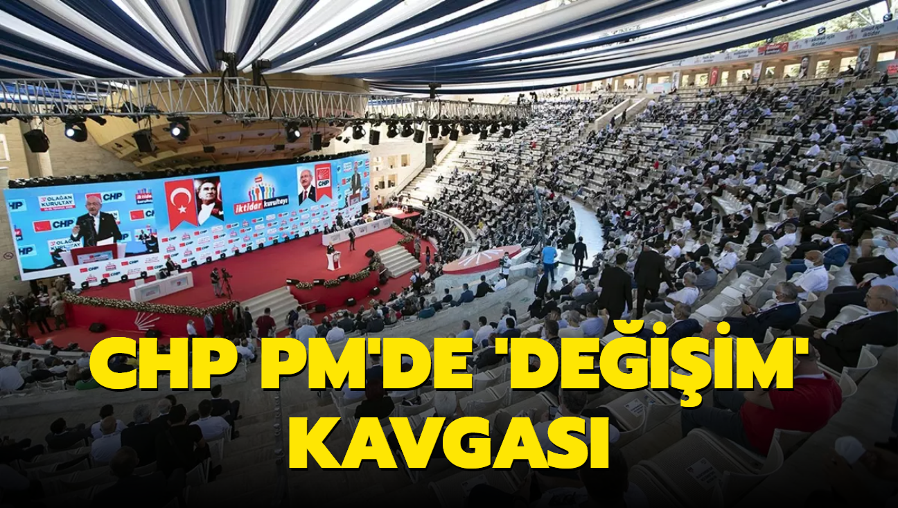 CHP PM'de 'deiim' kavgas