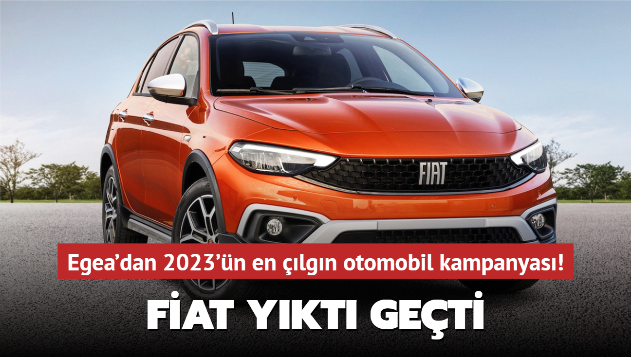 Fiat otomotiv sektrn ykt geti! Egea'dan 2023'n en lgn otomobil kampanyas...