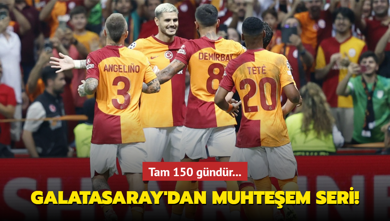 Tam 150 gndr... Galatasaray'dan muhteem seri!