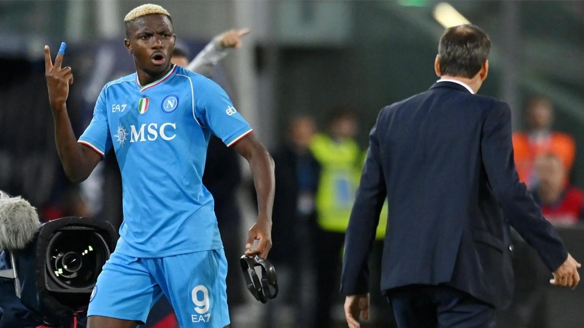 Napoli'den Victor Osimhen iin aklama