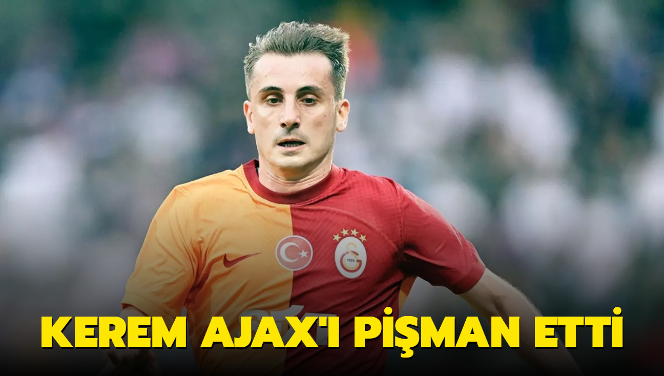 Kerem Ajax' piman etti