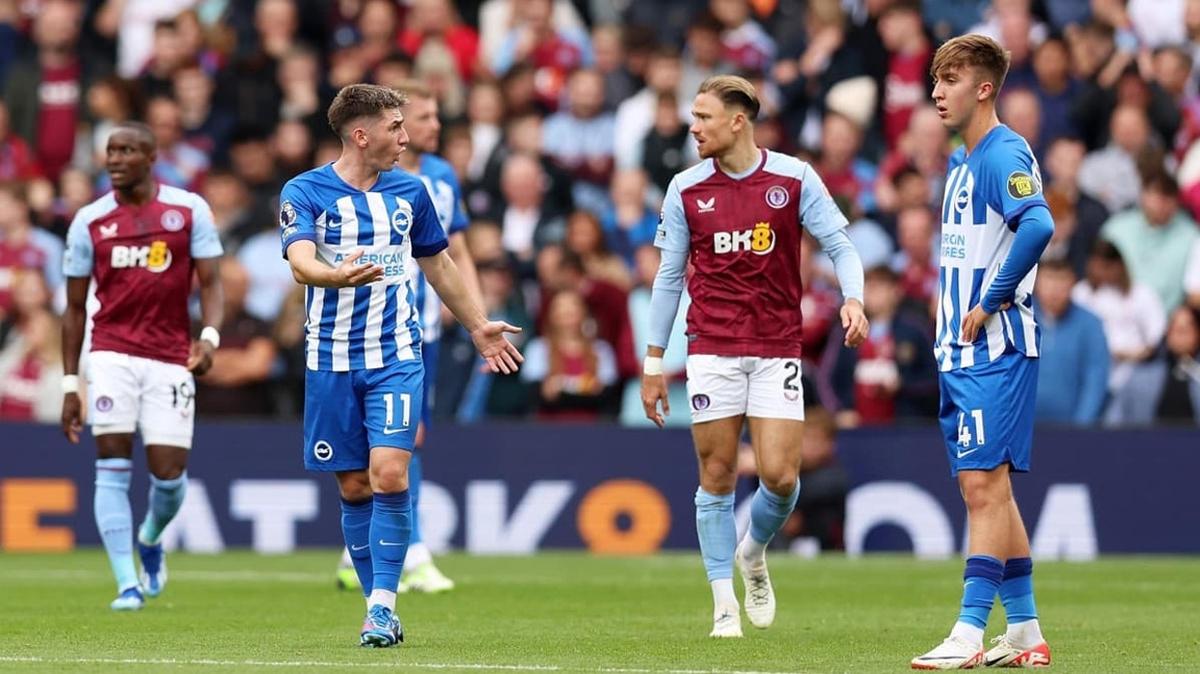 Aston Villa, Brighton'a gol oldu yad!