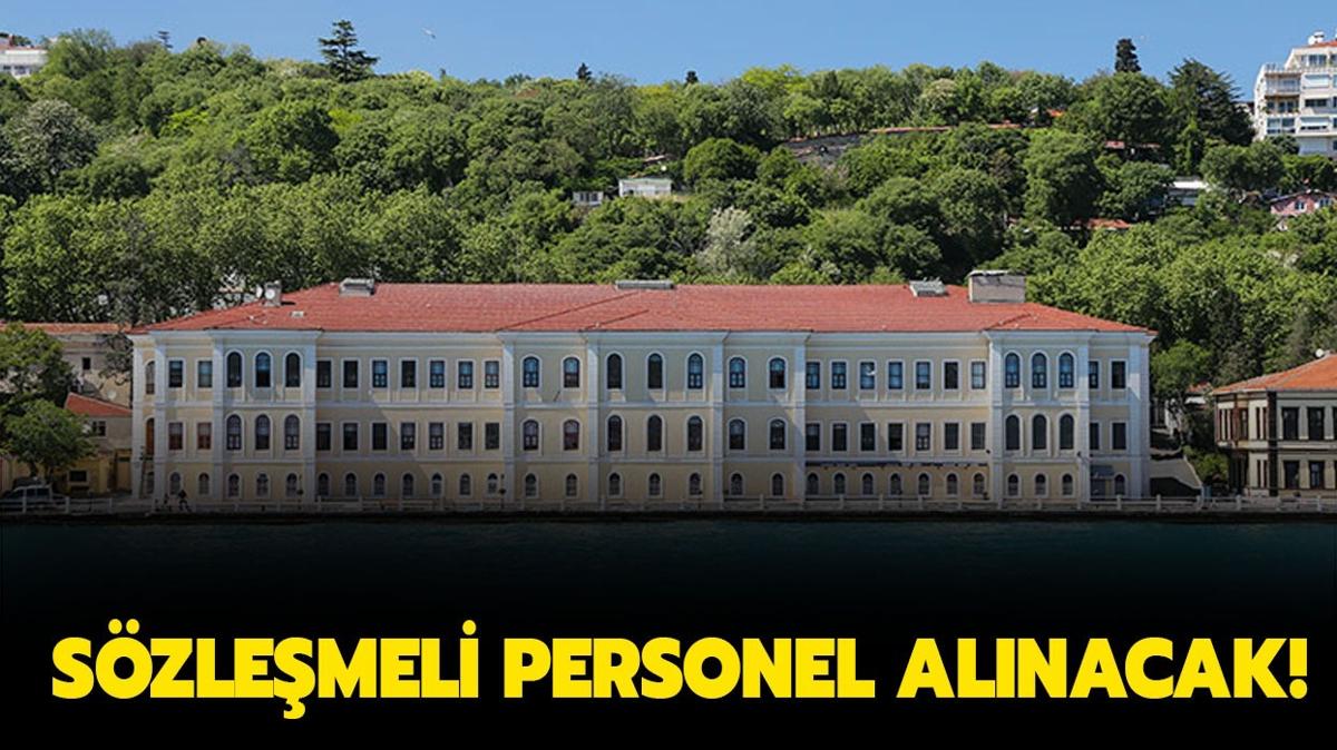 Galatasaray niversitesi 23 szlemeli personel alacak!