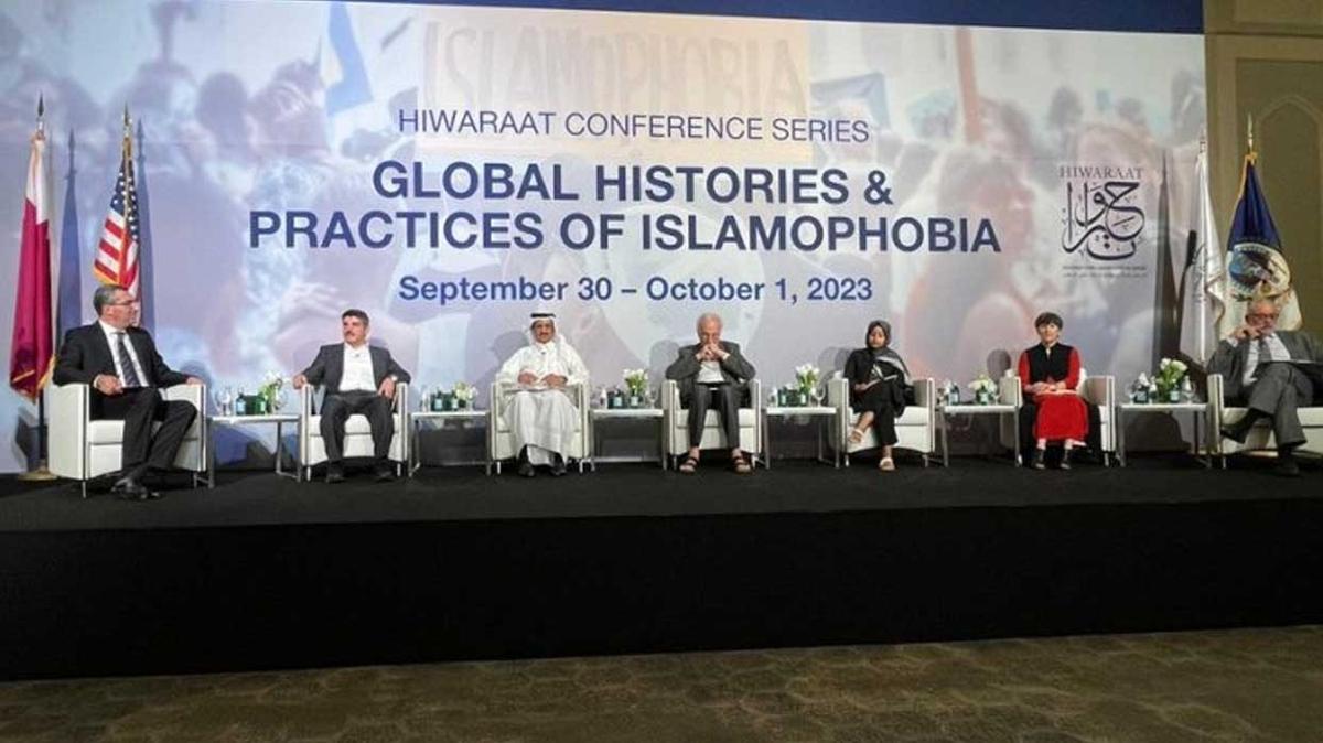 Katar'da dzenlenen "slamofobi" konulu konferansta "ortak hareket" ars yapld