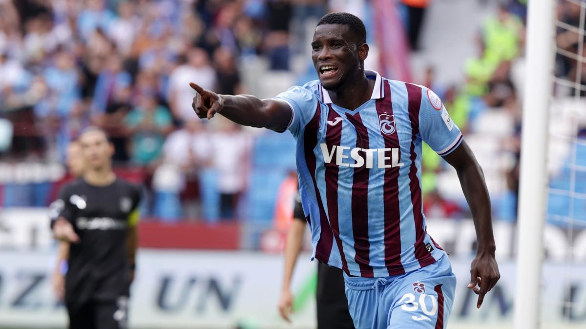 Trabzonspor'da Paul Onuachu frtnas