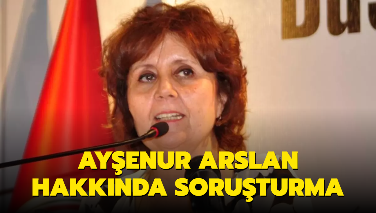 "Hibir ey yapmadan lnmez" demiti... Ayenur Arslan hakknda soruturma