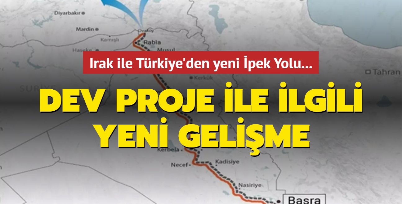 Irak ile T�rkiye'den yeni �pek Yolu... Dev proje ba�lad�