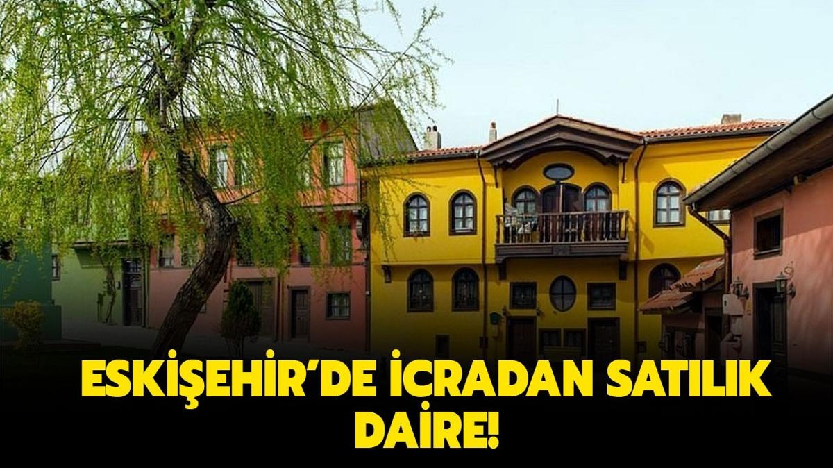 Eskiehir'de 850 bin TL'ye icradan satlk daire!