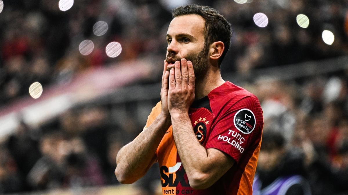 Juan Mata: Keke Galatasaray formasyla orada olsaydm