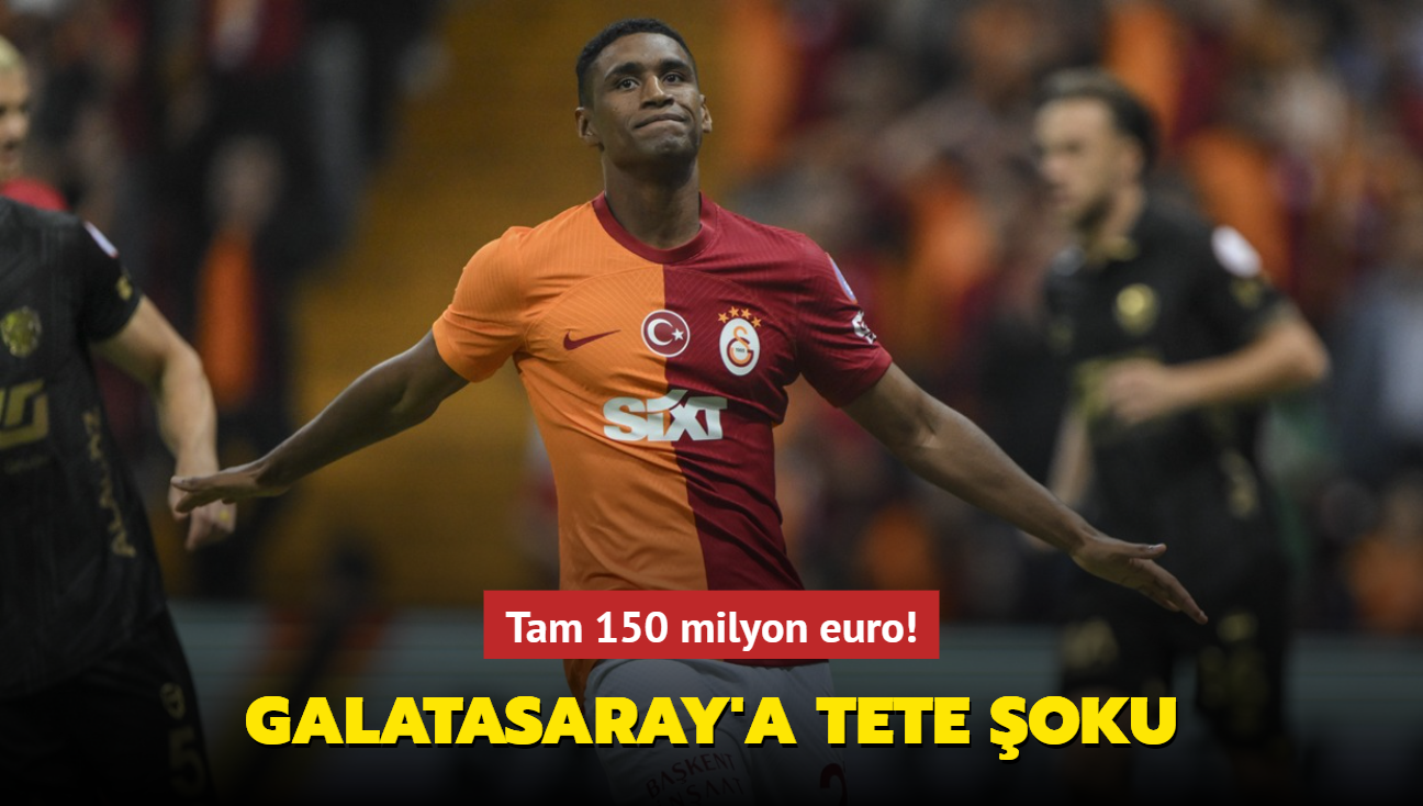 Tam 150 milyon euro! Galatasaray'a Tete oku