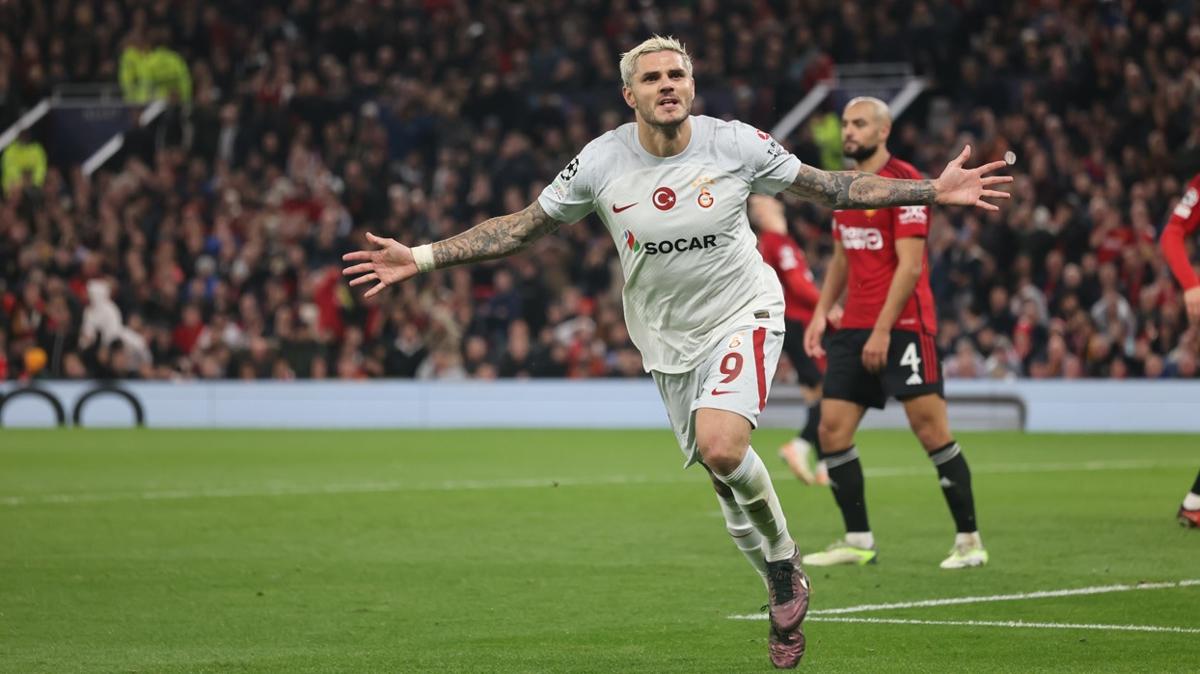Galatasaray tarihine adn yazdrd! Mauro Icardi'den muhteem istatistik