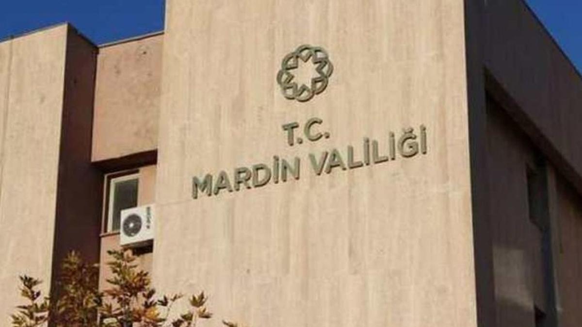 Mardin'de baz alanlar geici zel gvenlik blgesi ilan edildi