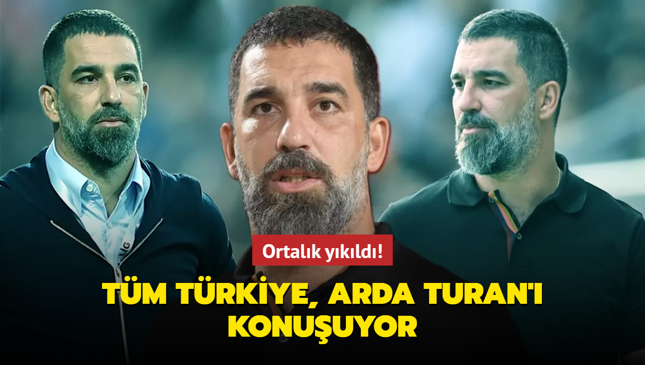 Tm Trkiye, Arda Turan' konuuyor! Ortalk ykld...