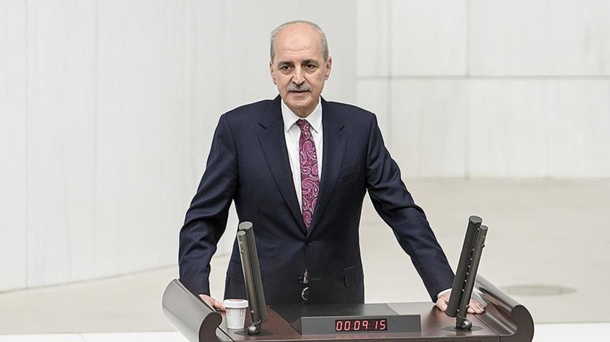 TBMM Bakan Kurtulmu'tan zgr Filistin vurgusu: Dnya barnn kaps Orta Dou 