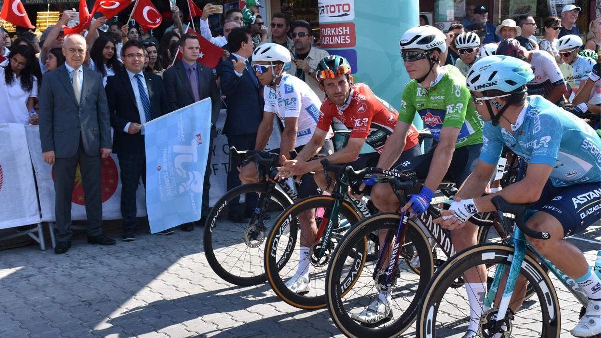 58. Cumhurbakanl Bisiklet Turu heyecan Marmaris'te devam ediyor