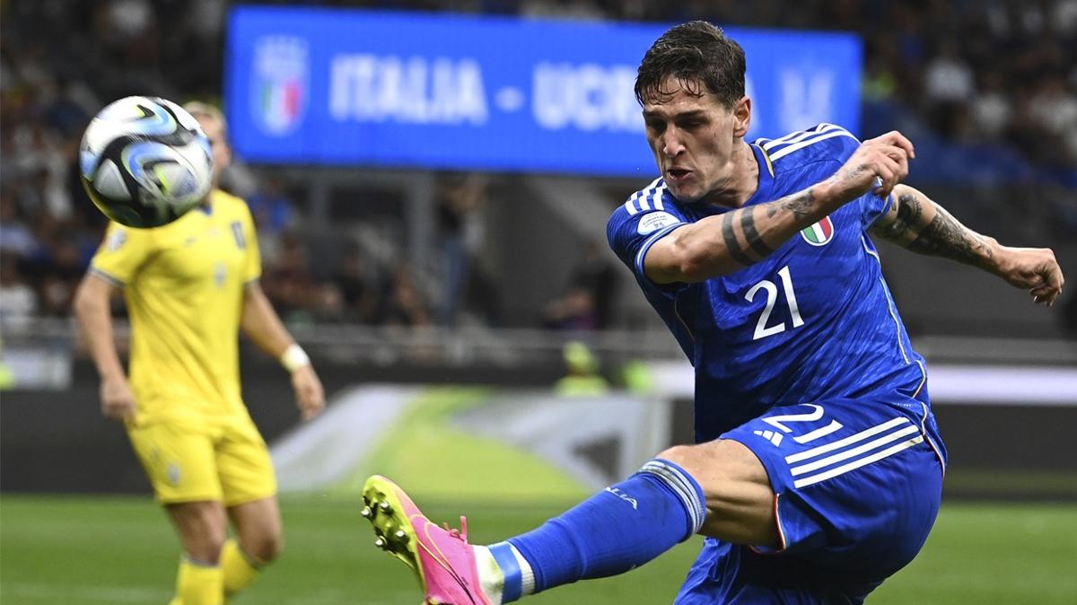 Sandro Tonali Nicolo Zaniolo Soru�turma foto�raflar� resimleri