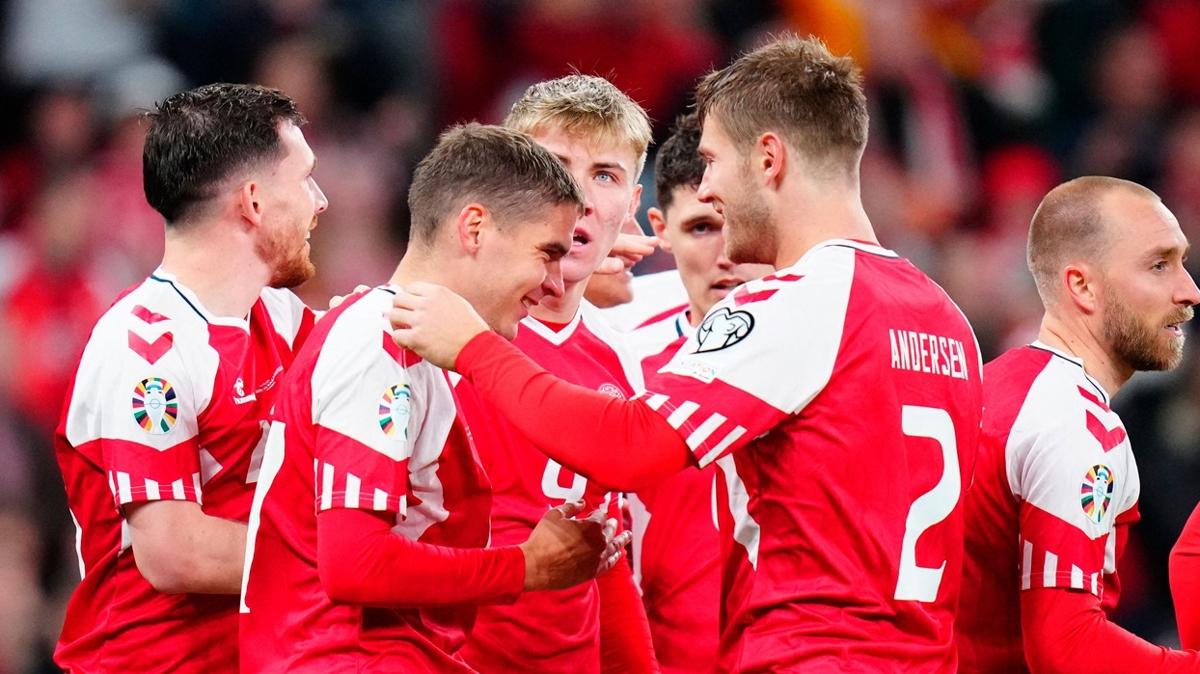 Danimarka, Kazakistan' 3 golle devirdi