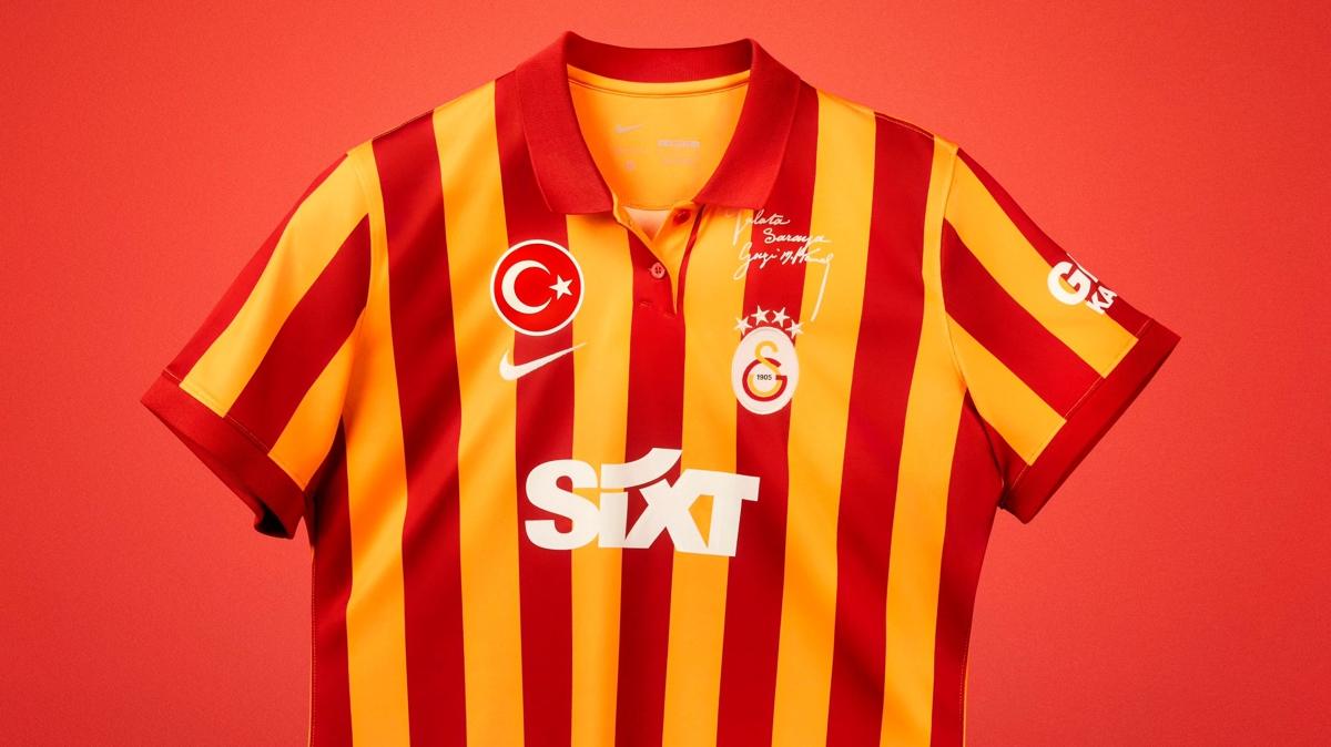 Galatasaray'n 100. yl formasna byk ilgi! 1 saatte bitti