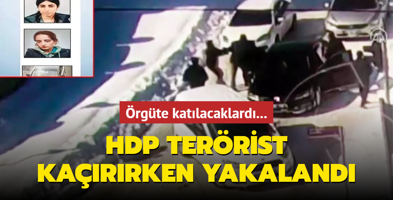 HDP terrist karrken yakaland