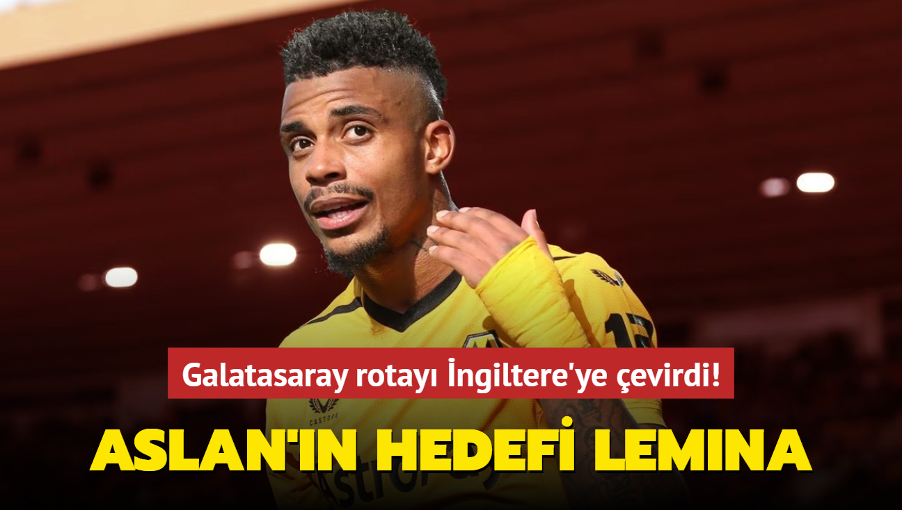 Galatasaray rotay ngiltere'ye evirdi! Aslan'n hedefi Mario Lemina