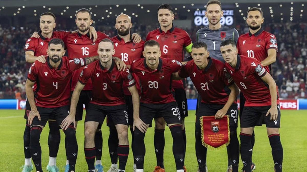 Arnavutluk EURO 2024'e bir puan uzaklkta