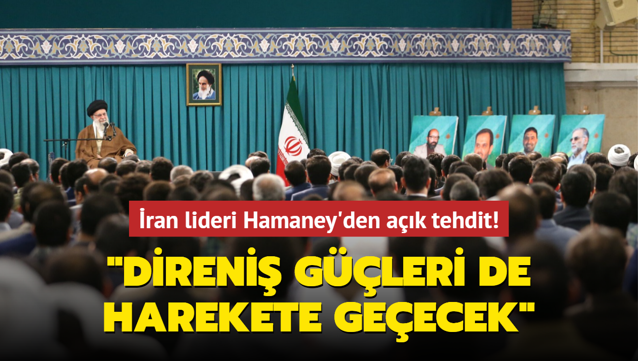 ran lideri Hamaney uyard: Direni gleri de harekete geecek