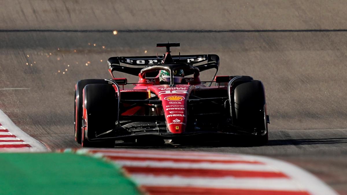 Charles Leclerc, F1 ABD Grand Prix'sine ilk sradan balayacak