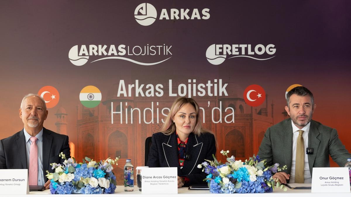 Arkas Holding Lojistik Grubu'ndan yeni globalleme hamlesi ABD'den sonra Hindistan