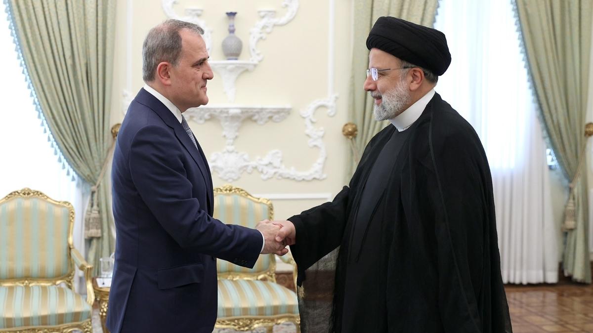 ran Cumhurbakan, Azerbaycan Dileri Bakan Bayramov ile Tahran'da grt