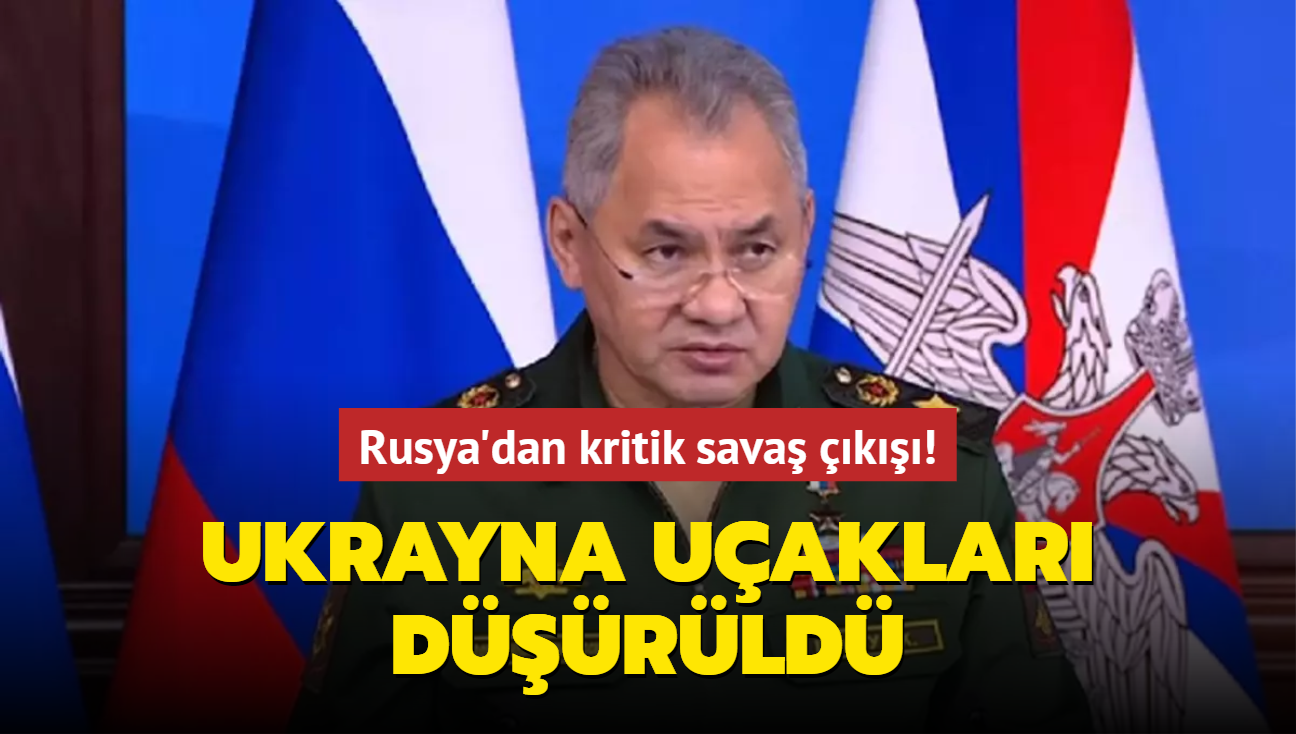 Rusya'dan kritik sava k: Ukrayna uaklar drld