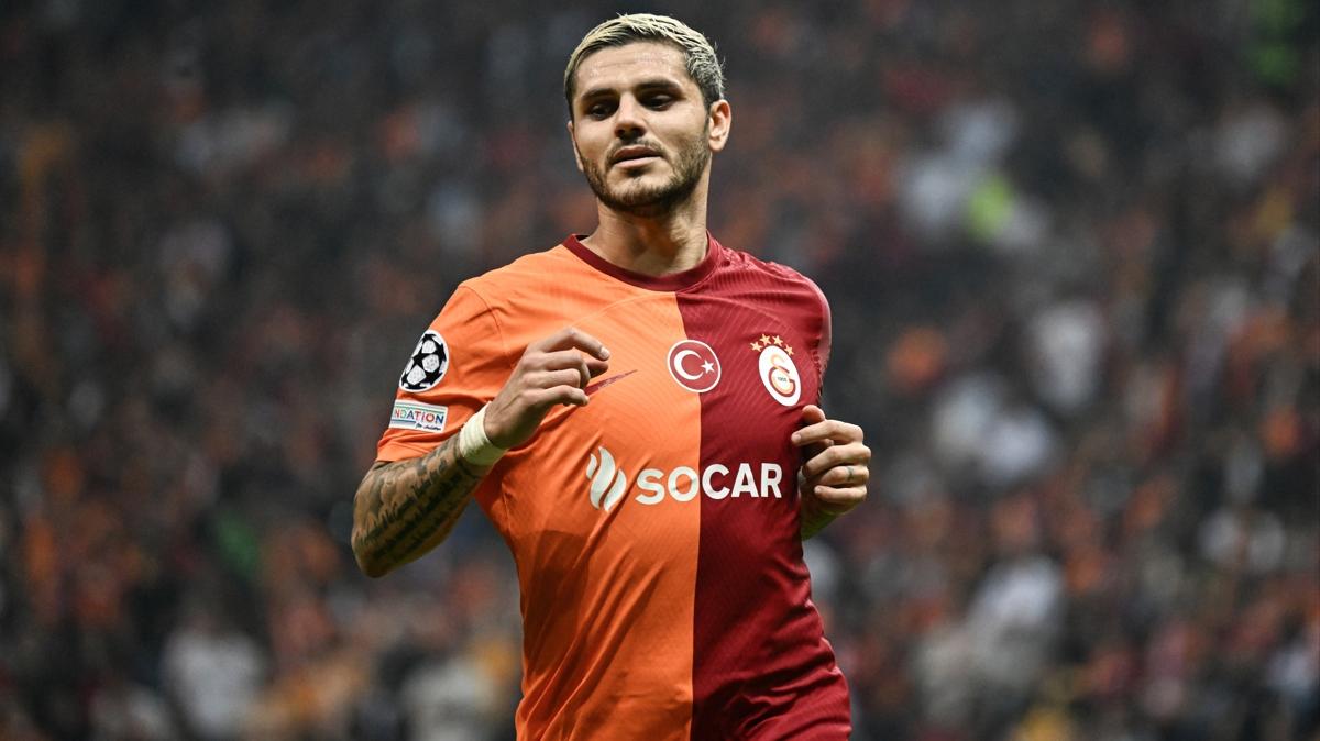 Mauro Icardi'den duygusal paylam! "Galatasaray'da ok mutluyum"
