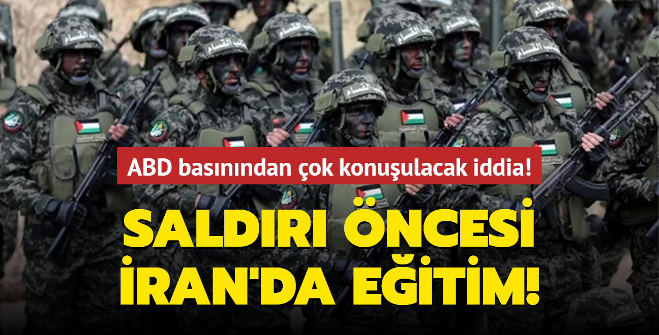 ABD basnndan ok konuulacak iddia: Saldr ncesi ran'da eitim!