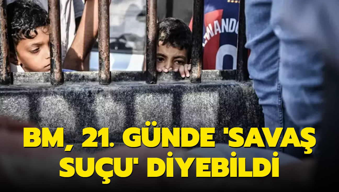 BM, 21. gnde 'sava suu' diyebildi