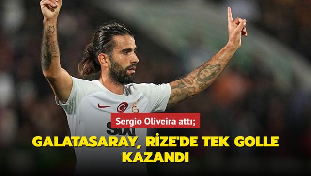 Ma Sonucu: aykur Rizespor 0-1 Galatasaray