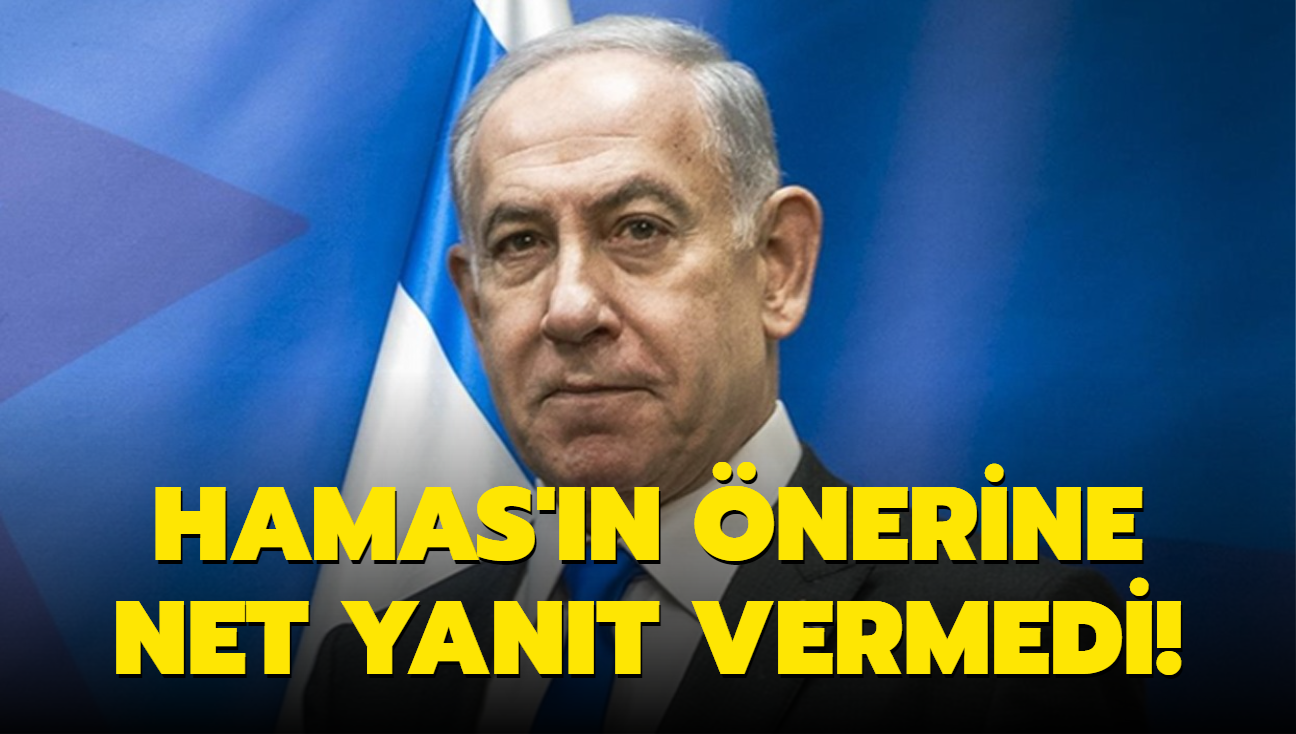 Netanyahu, Hamas'n nerine net yant vermedi!