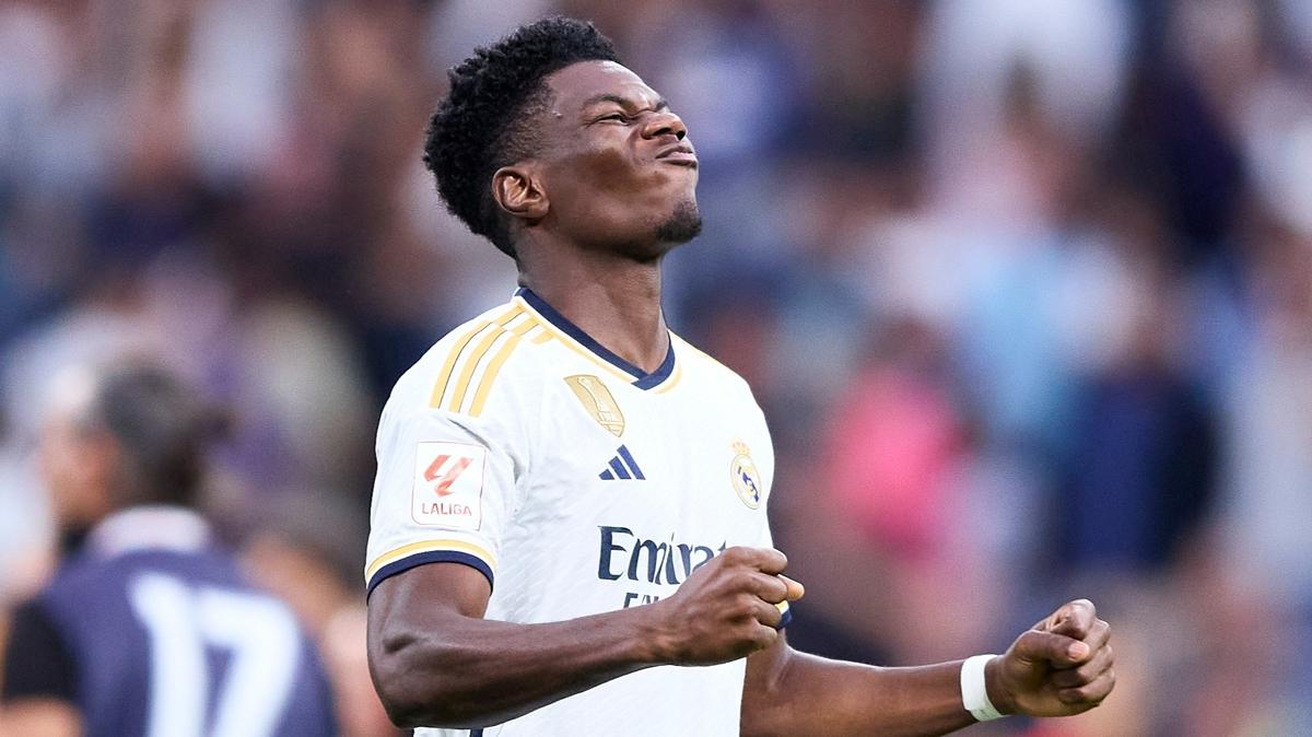 Aurelien Tchouameni'den Real Madrid'e kt haber