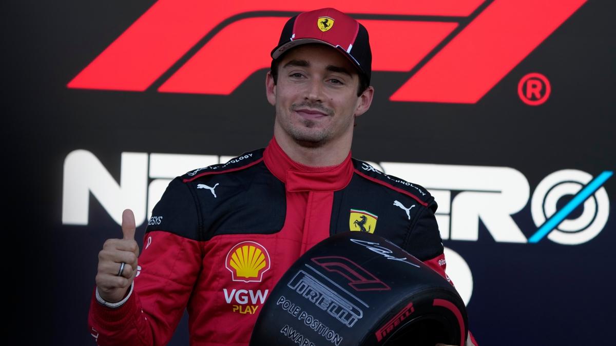 F1 Meksika'da pole pozisyonu Charles Leclerc'in