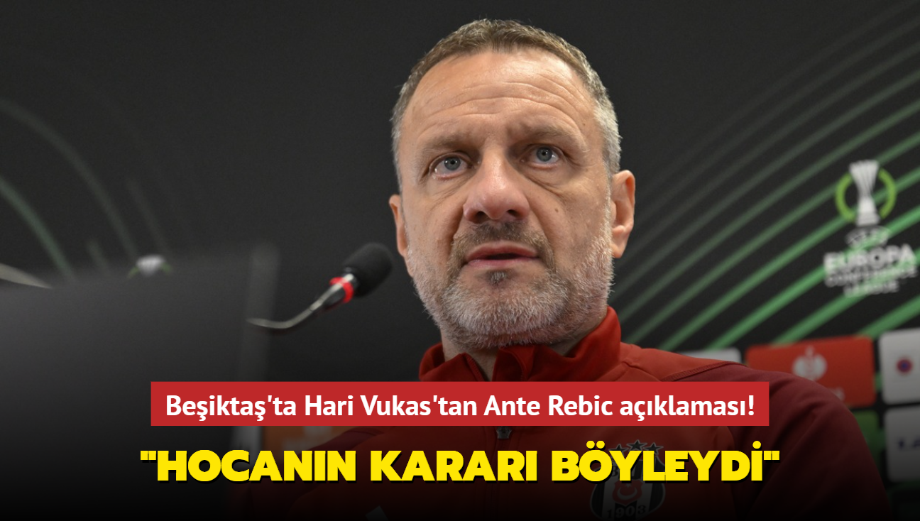 Beikta'ta Hari Vukas'tan Ante Rebic aklamas! "Hocann karar byleydi"