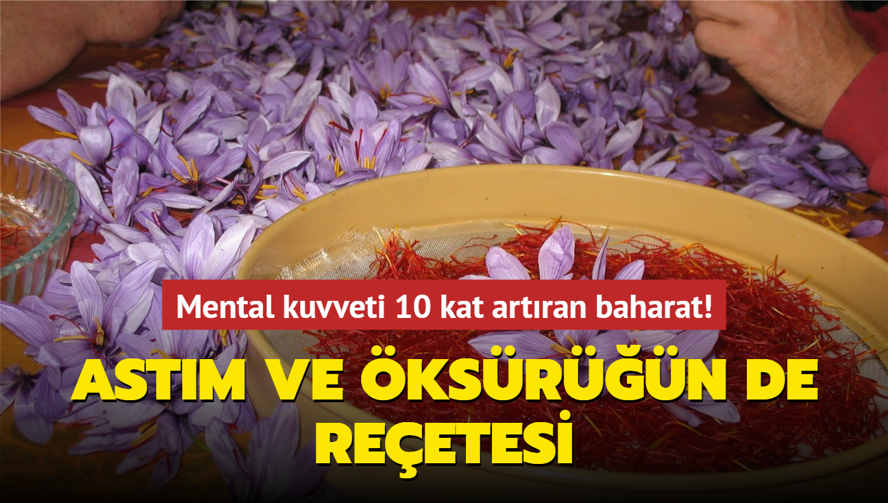 Mental kuvveti 10 kat artran baharat! Astm ve ksrn de reetesi