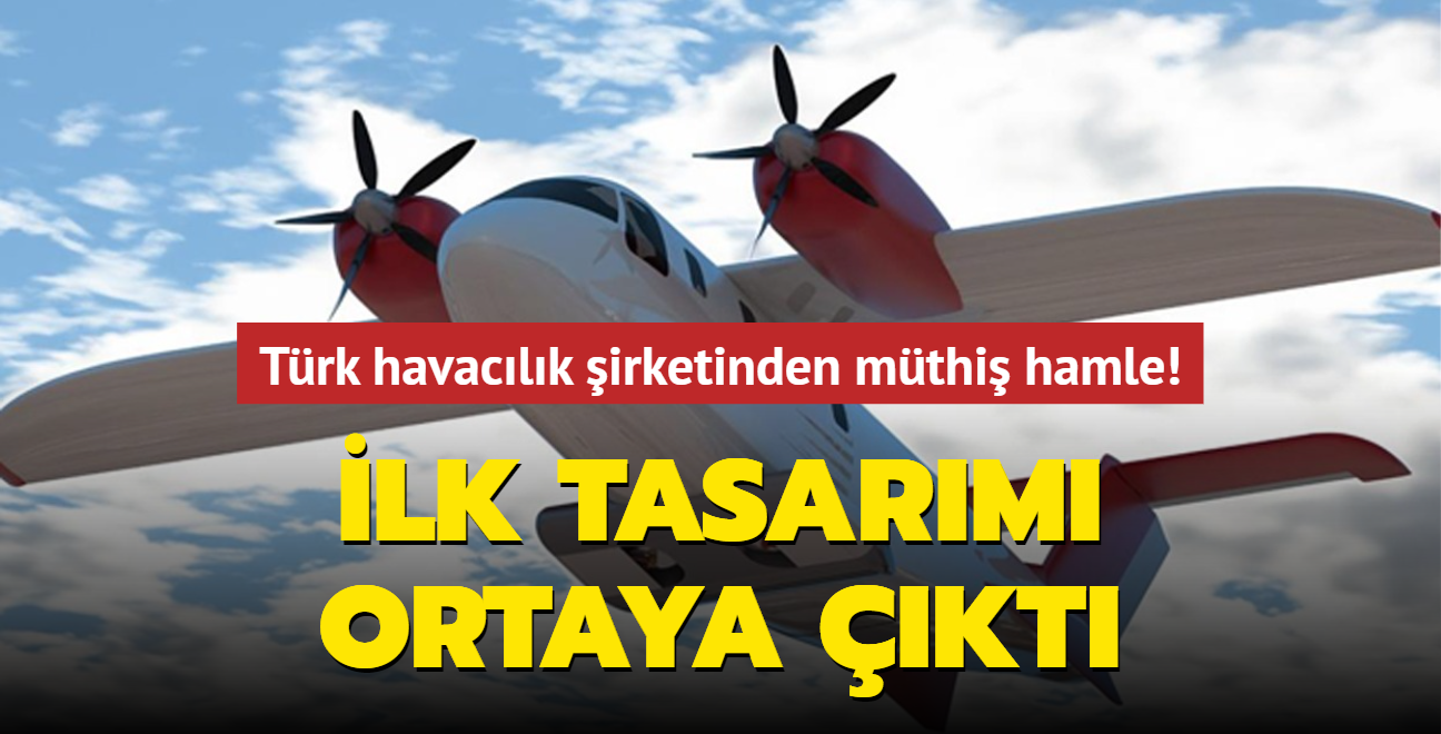 İlk tasarımı ortaya çıktı... Türk havacılık şirketinden müthiş hamle!