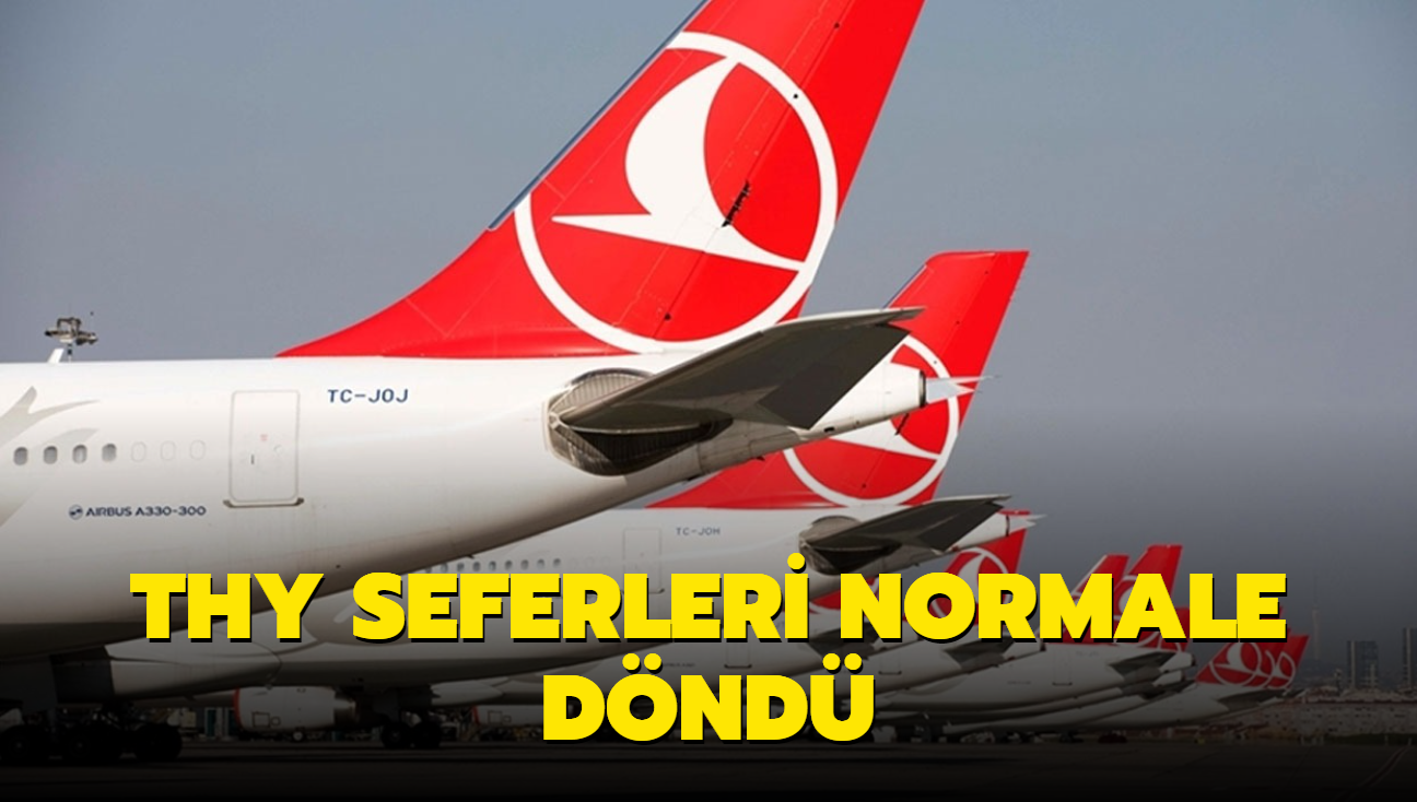 THY seferleri normale dnd