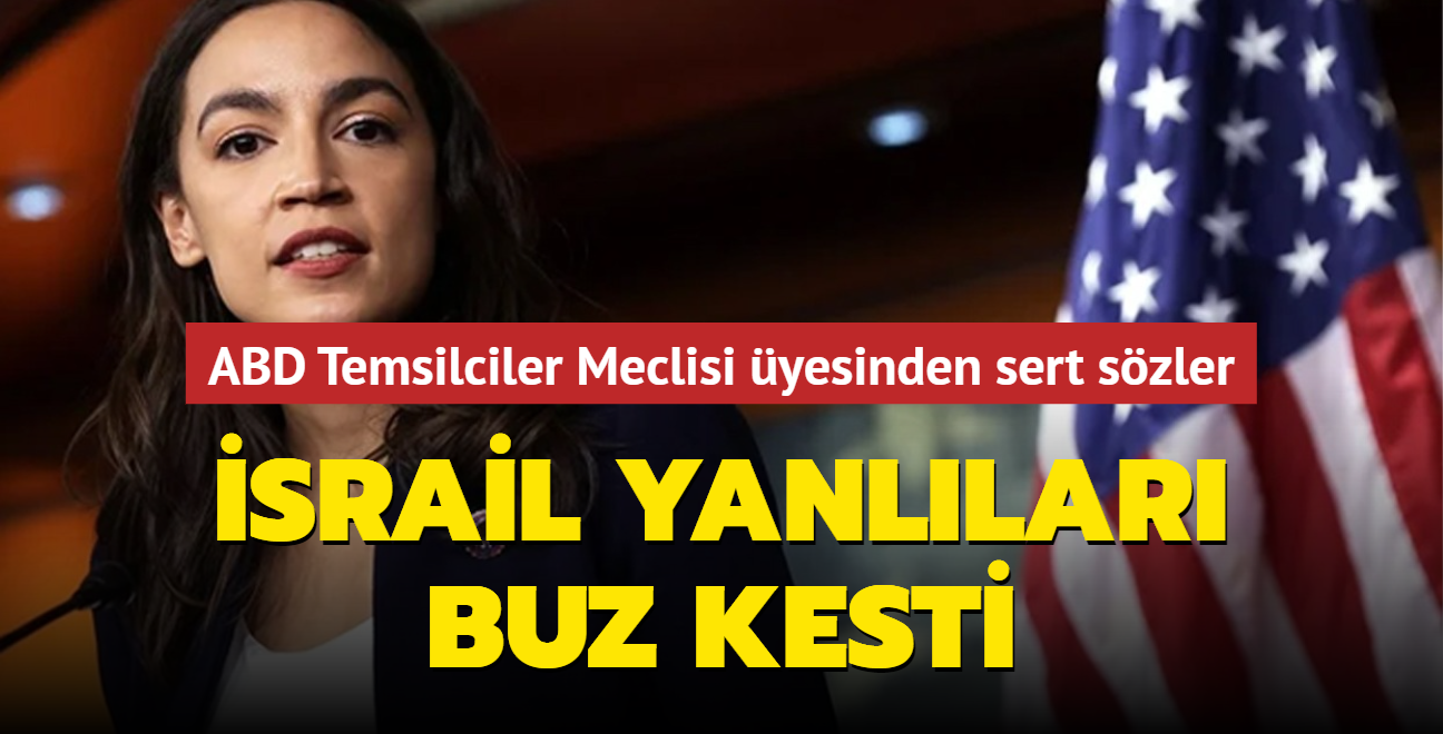 ABD Temsilciler Meclisi yesinden zehir zemberek szler! srail yanllar buz kesti