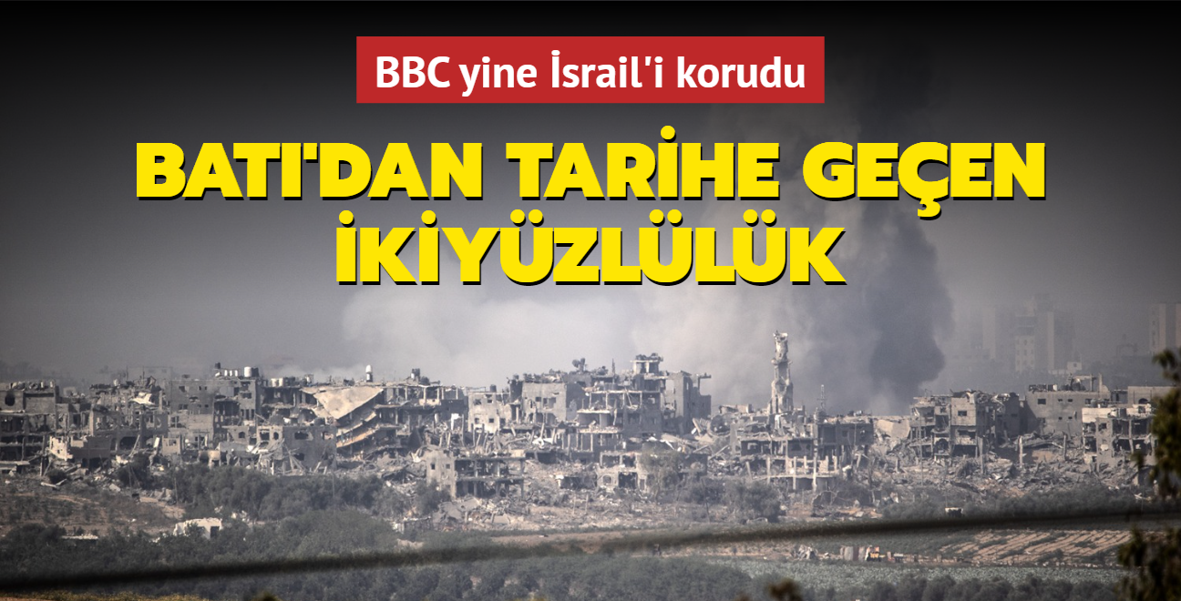 Bat'dan tarihe geen ikiyzllk! BBC yine srail'i korudu