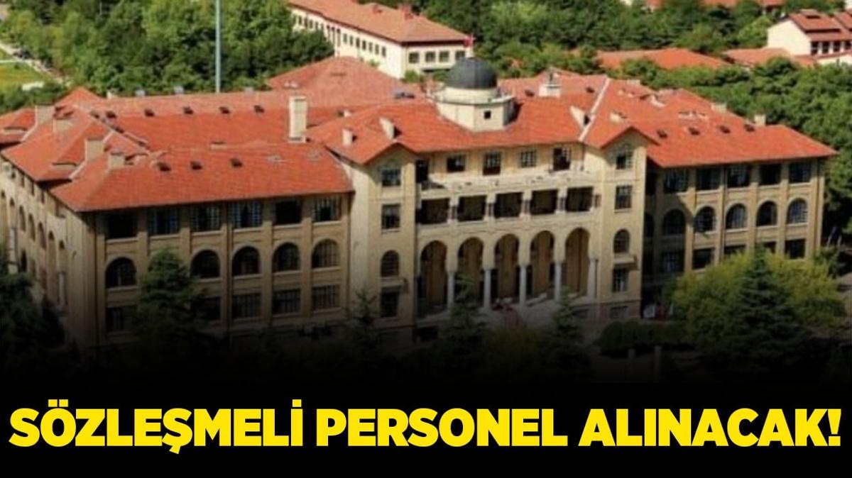 Ankara Hac Bayram Veli niversitesi 42 Personel alacak!