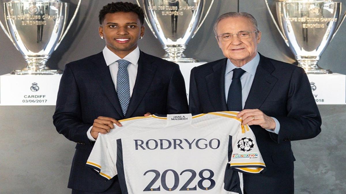 Real Madrid, Rodrygo ile nikah tazeledi